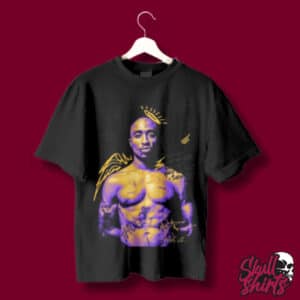Playera Oversize "Tupac" Streetwear