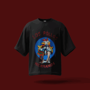 Playera Oversize "LOS POLLOS HERMANOS"