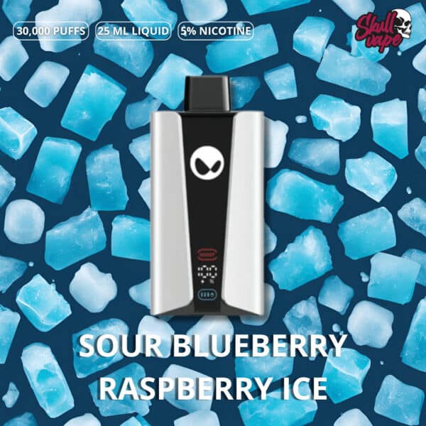Sour Blueberry Raspberry Ice - Waka Titan 30,000 Hits