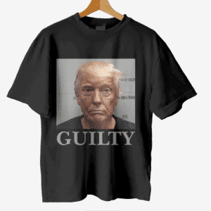 Playera Oversize "GUILTY" Trump
