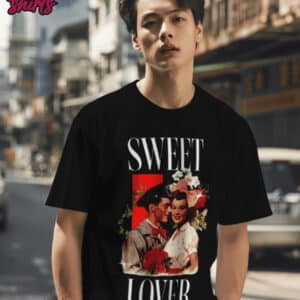 Playera negra SWEET LOVER