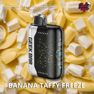 Banana Taffy Freeze - GEEK BAR PULSE X