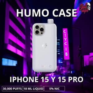 Funda Vape iPhone con 30000 caladas | SkullVape