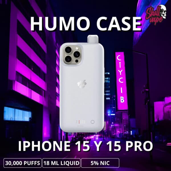 Funda Vape iPhone con 30000 caladas | SkullVape