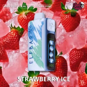 Strawberry Ice - ELFBAR Ice King (40 mil hits)
