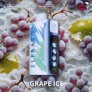 Grape Ice - ELFBAR Ice King (40 mil hits)
