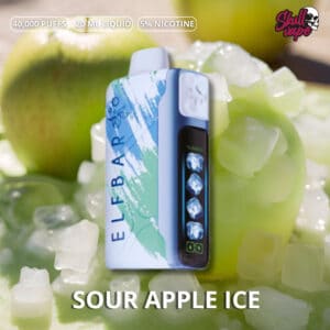 Sour Apple Ice - ELFBAR Ice King 40000