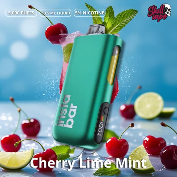 Cherry Lime Mint - Instabar BE40000 (40 mil hits)