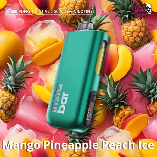 Mango Pineapple Peach Ice - Instabar BE40000 (40 mil hits)