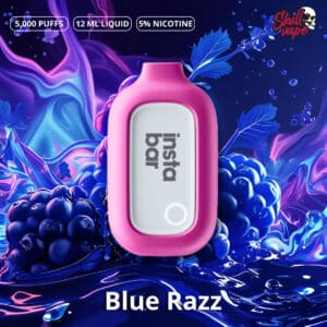 Blue Razz - Insta Bar 5,000
