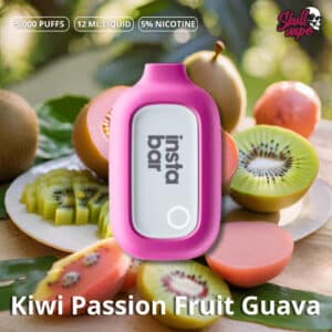 Kiwi Passion Fruit Guava - Insta Bar 5,000