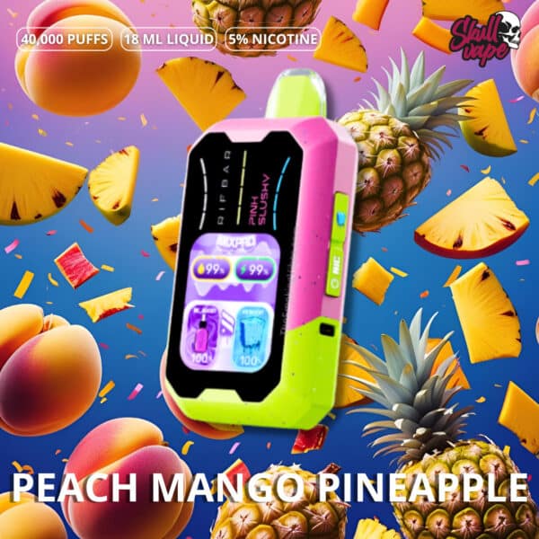 Peach Mango Pineapple - Rifbar Mix Pro 40 mil Hits